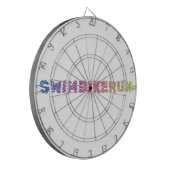 Dun. triathlon dartbord (Voorkant Links)