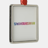 Dun. triathlon metalen ornament (Rechts)