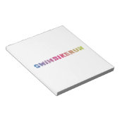 Dun. triathlon notitieblok (Schuin)