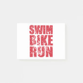 Dun. triathlon post-it® notes (Voorkant)