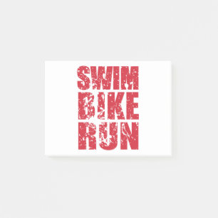 Dun. triathlon post-it® notes