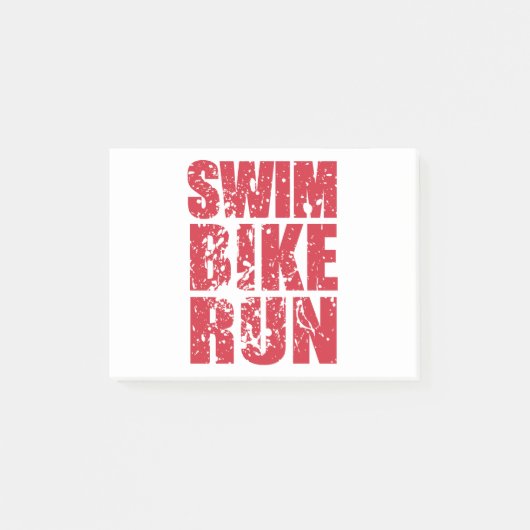 Dun. triathlon post-it® notes (Voorkant)