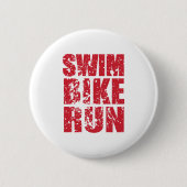 Dun. triathlon ronde button 5,7 cm (Voorkant)