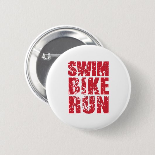 Dun. triathlon ronde button 5,7 cm (Voorkant /achterkant)