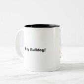 Dun Tweekleurige Koffiemok (Voorkant links)