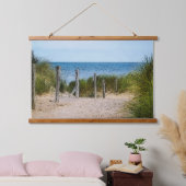 Dun, Zee, hek Hangend Wandkleed (Slaapkamer)