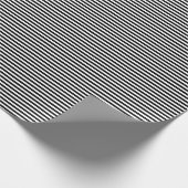 Dun zwart-wit strippapier cadeaupapier (Hoek)