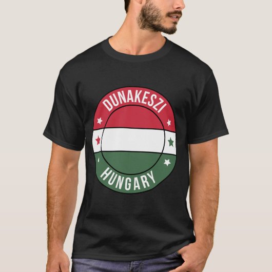 Dunakeszi, Hongarije T-Shirt (Voorkant)