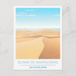 Dunas de Maspalomas Las Palmas Spanje Reizen Briefkaart