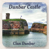 Dunbar Castle - Clan Dunbar Bier Onderzetter (Voorkant)
