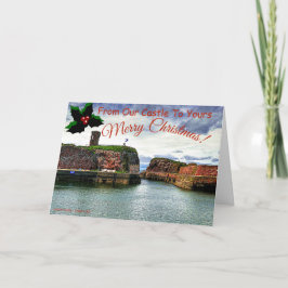 Dunbar Castle - Clan Dunbar kerstKaart Feestdagen Kaart