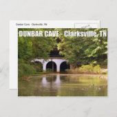 Dunbar Cave - Clarksville, TN Briefkaart (Voorkant / Achterkant)