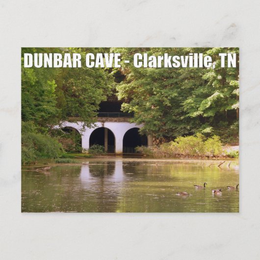 Dunbar Cave - Clarksville, TN Briefkaart (Voorkant)