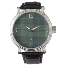 Dunbar Clan Scottish Highlands Tartan Watch Horloge