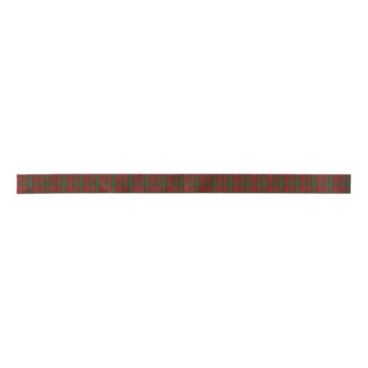 Dunbar Clan Tartan Pset Ribbon Satijnen Lint (Voorkant)