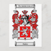 Dunbar Coat of Arms Briefkaart (Voorkant)