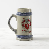 Dunbar Coat of Arms Stein - Family Crest Bierpul (Links)