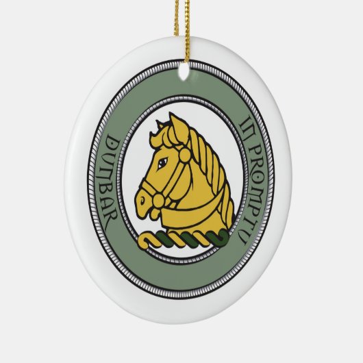 Dunbar Crest Ornament (Rechts)