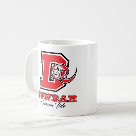 Dunbar Crimson Tide Mok (Voorkant links)