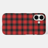 Dunbar District Tartan Red Scottish Pset Case-Mate iPhone Case (Achterkant (horizontaal))
