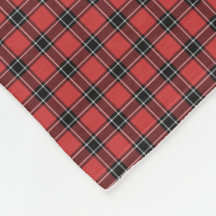 Dunbar Scotland District Tartan Fleece Deken
