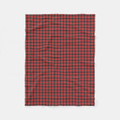 Dunbar Scotland District Tartan Fleece Deken (Voorkant)
