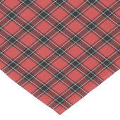 Dunbar Scotland District Tartan Korte Tafelloper (Hoek)