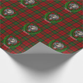 Dunbar Scottish Clan Tartan & Crest Cadeaupapier (Hoek)