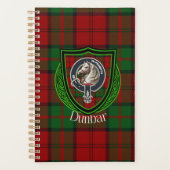 Dunbar Scottish Clan Tartan & Crest Planner (Voorkant)