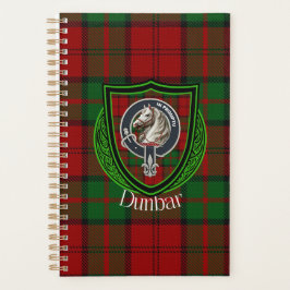 Dunbar Scottish Clan Tartan & Crest Planner