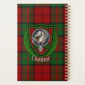 Dunbar Scottish Clan Tartan & Crest Planner (Achterkant)