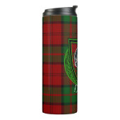 Dunbar Scottish Clan Tartan & Crest Thermosbeker (Gedraaid links)