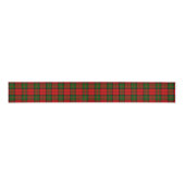 Dunbar tartan red green plaid grosgrain lint (Voorkant)