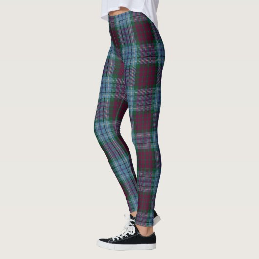 Dunbroch Paars Blue Tartan Leggings (Links)