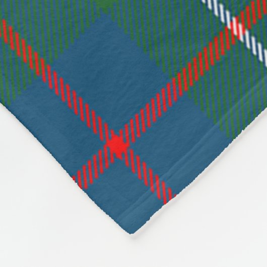 Duncan Ancient Clan Badge Tartan Fleece Deken (Hoek)