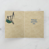 Duncan Badge & Tartan Gepersonaliseerde Kaart (Binnen)