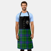 Duncan Clan Badge & Tartan Kilt Schort (Gedragen)