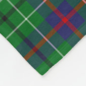 Duncan Clan Badge Tartan Plaid Fleece Deken (Hoek)