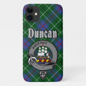 Duncan Clan Badge & Tartan Telefoon Case (Achterkant)