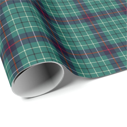 Duncan Clan Modern Tartan Cadeaupapier (Rol Hoek)