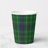 Duncan Clan Tartan Plaid Paper Cups Papieren Bekers (Achterkant)