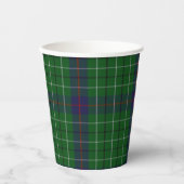 Duncan Clan Tartan Plaid Paper Cups Papieren Bekers (Voorkant)