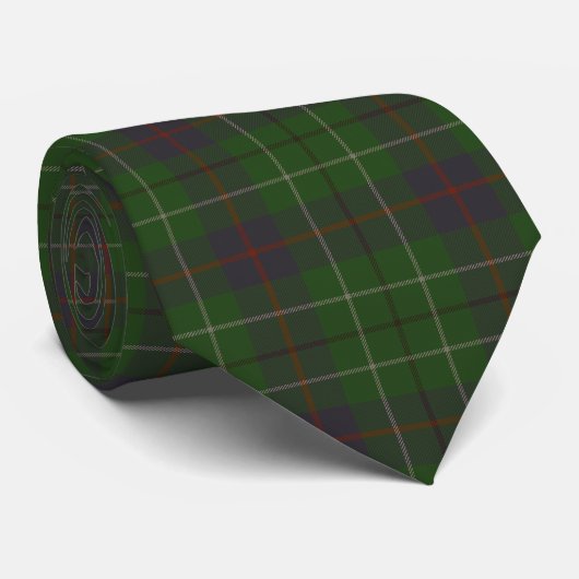 Duncan Clan Tartan Stropdas (Opgerold)