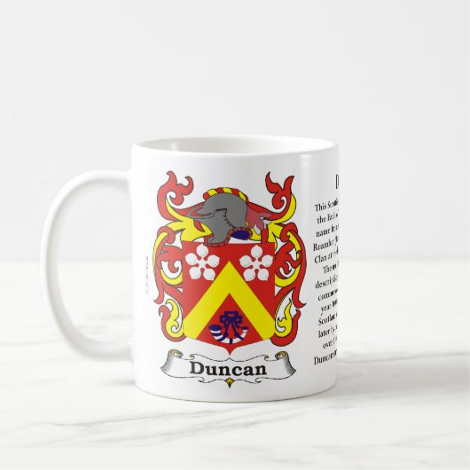 Duncan Family Coat of Arms Mok (Links)