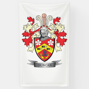Duncan Family Crest Coat of Arms Spandoek