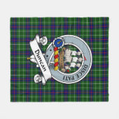 Duncan Modern Clan Badge Tartan Pset Fleece Deken (Voorkant (Horizontaal))