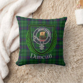 Duncan Scottish Clan Tartan and Crest Kussen (Deken)