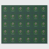 Duncan Scottish Clan Tartan & Crest Cadeaupapier (Vlak)