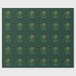 Duncan Scottish Clan Tartan & Crest Cadeaupapier