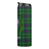 Duncan Scottish Clan Tartan & Crest Thermosbeker (Geroteerd rechts)